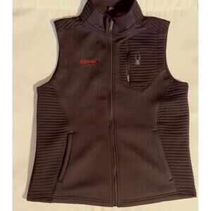 Spyder Vest Men's size XL Black perfect condition partially puffed